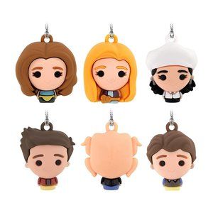 Hallmark Friends Mini Christmas Ornaments - Set of 6